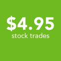 Questrade Democratic Pricing - 1 cent per share, $4.95 min / $9.95 max